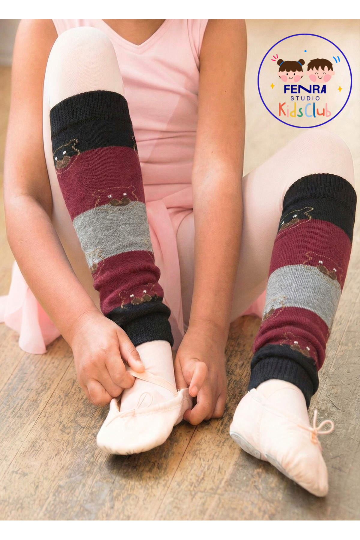 CLARET RED BLACK GRAY CREAM TEDDYBEAR TEDDY BEAR COTTON RAINBOW CHILDREN LEGGINGS