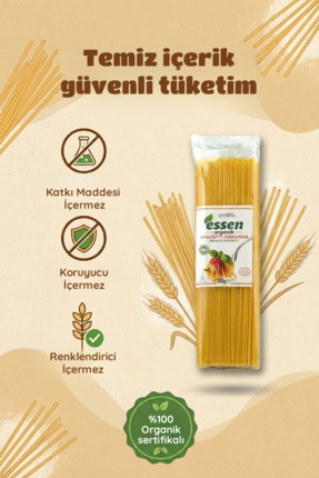 Essen Organik Organik Spagetti 500 gr