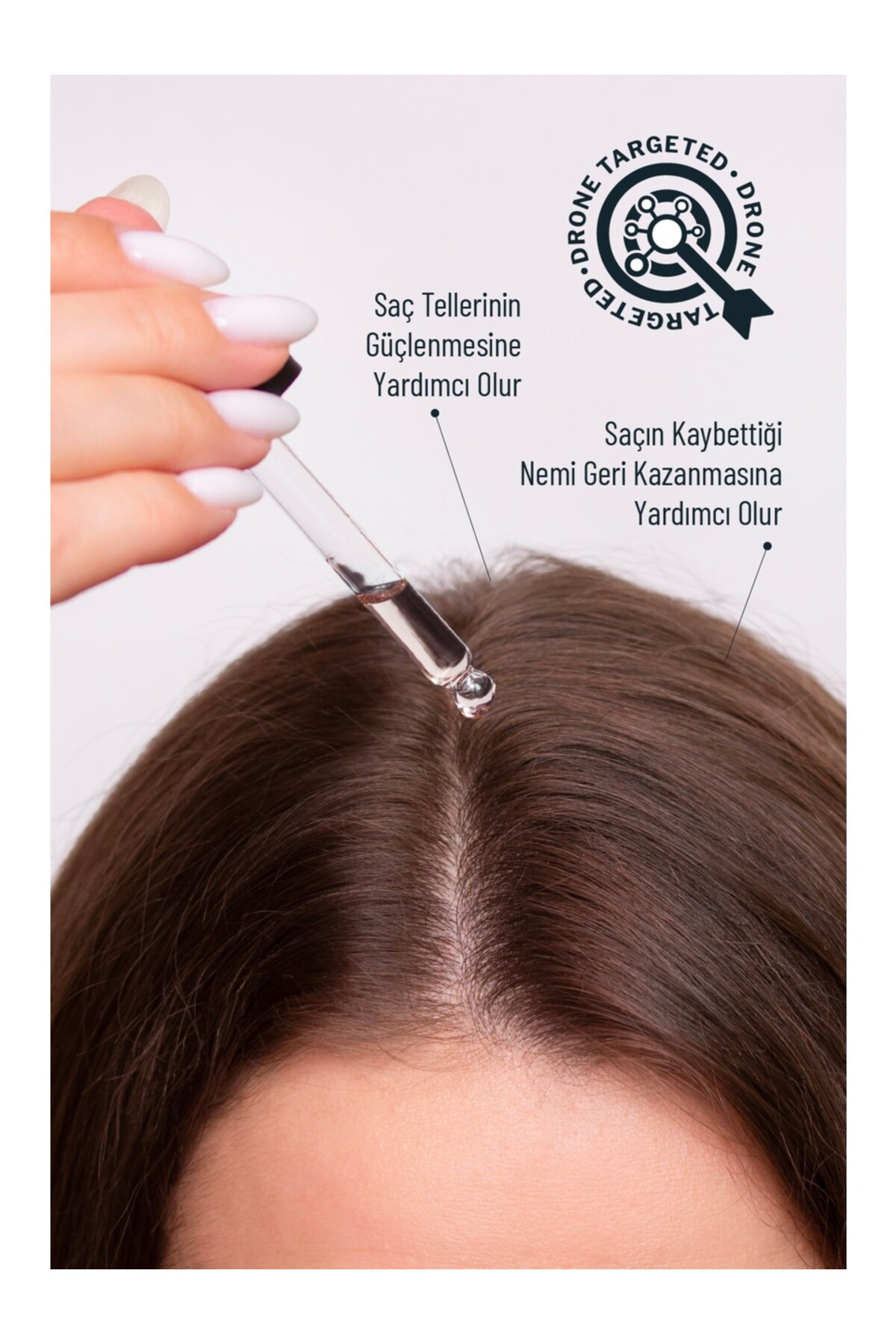 Nem Destekli Kepek Karşıtı Saç Bakım Seti Argan Serum ve Hyalüronik Asit Destekli Vegan Saç Bakımı 50 ml+30 ml — ZZ.VV.SGT.2021/0506-02 — تصویر 6 از 9