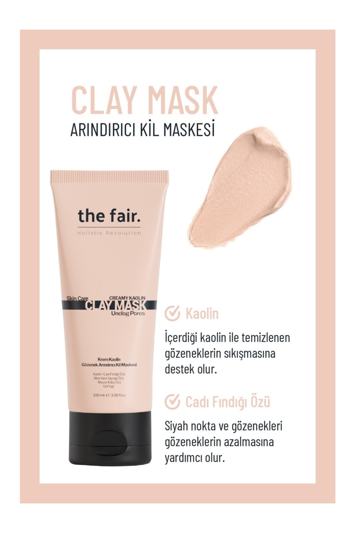 Rejuvenating PDRN (Somon DNA) Serum 30 ml Cilt Serumu ve Kaolin 100 ml Kil Maskesi — PDRNKAOLIN100MLSET — تصویر 3 از 8