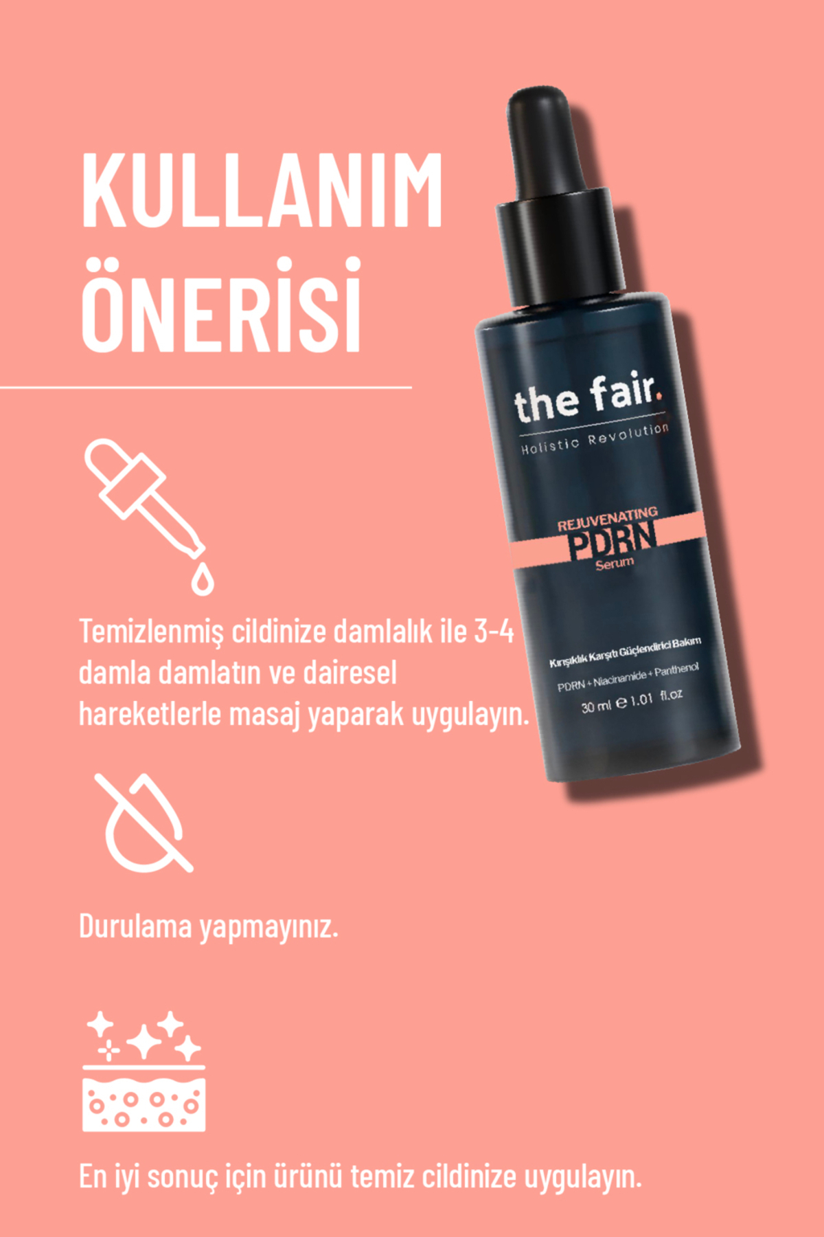 Rejuvenating PDRN (Somon DNA) Serum 30 ml Cilt Serumu ve Kaolin 100 ml Kil Maskesi — PDRNKAOLIN100MLSET — تصویر 5 از 8