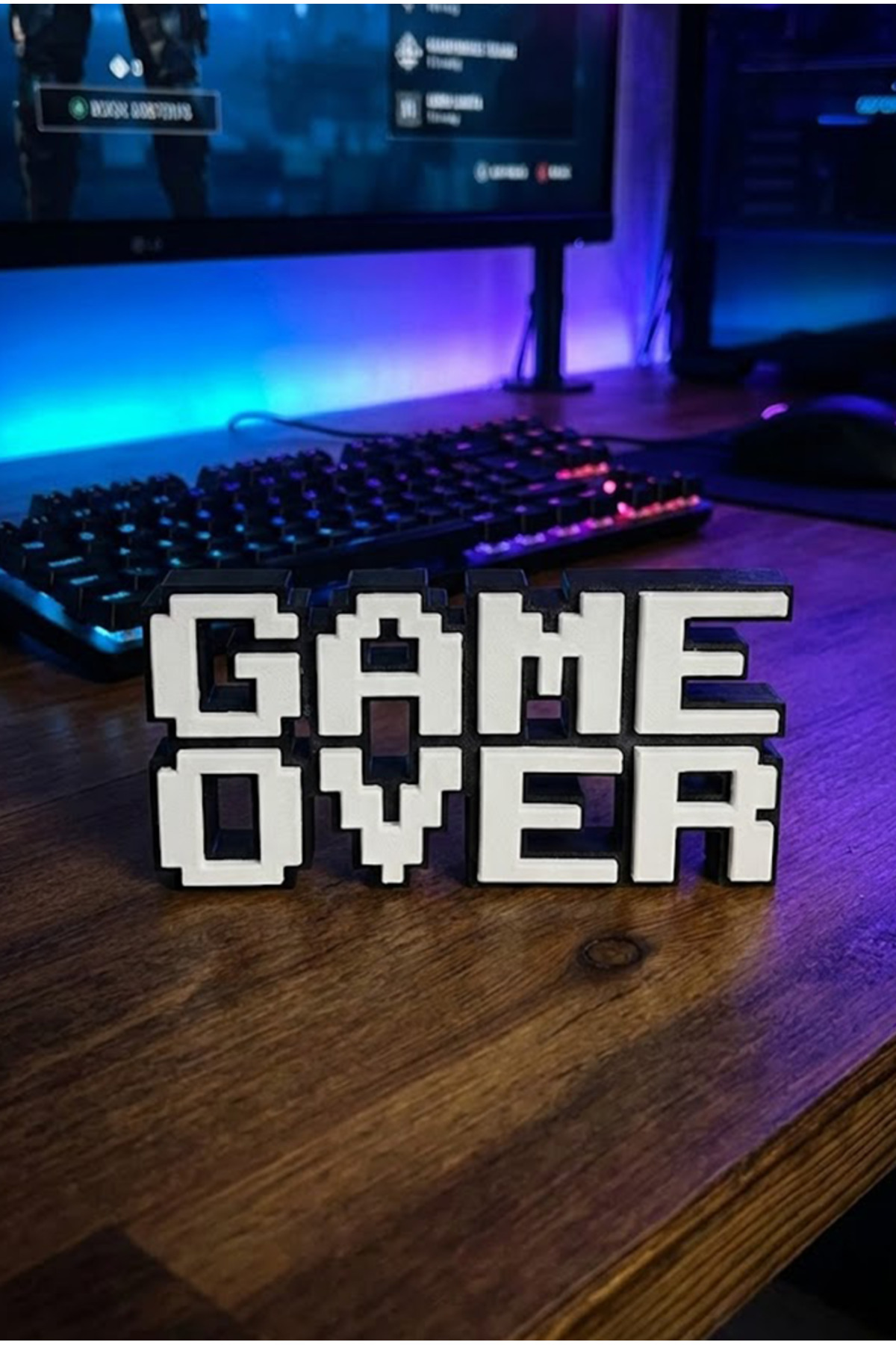 GAME OVER TABLE