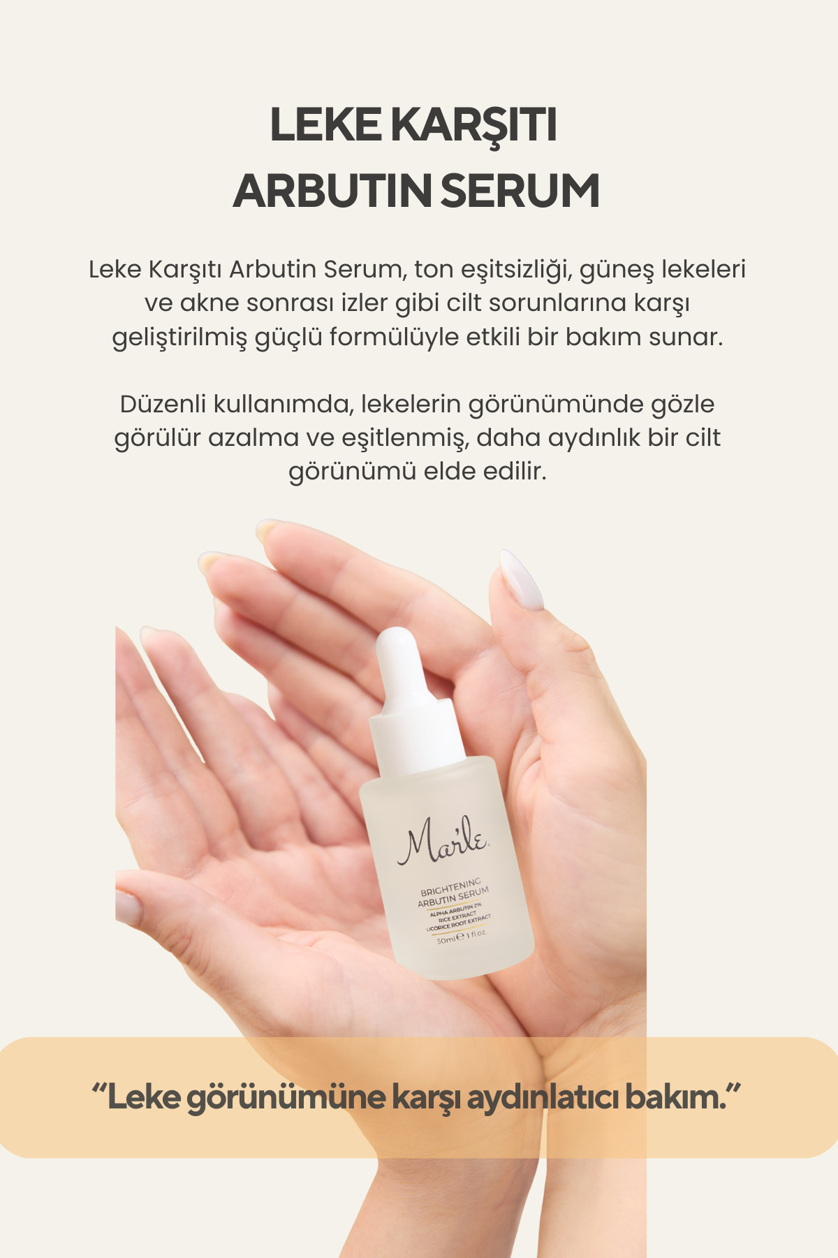 Leke Karşıtı Arbutin Serum — 8683574400418 — تصویر 3 از 5