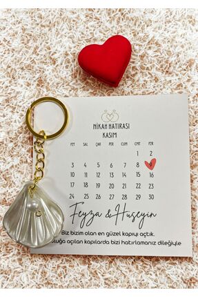 HEN GSM 15 adet istiridye anahtarlık nişan düğün kına dogum günü sünnet, kişi...