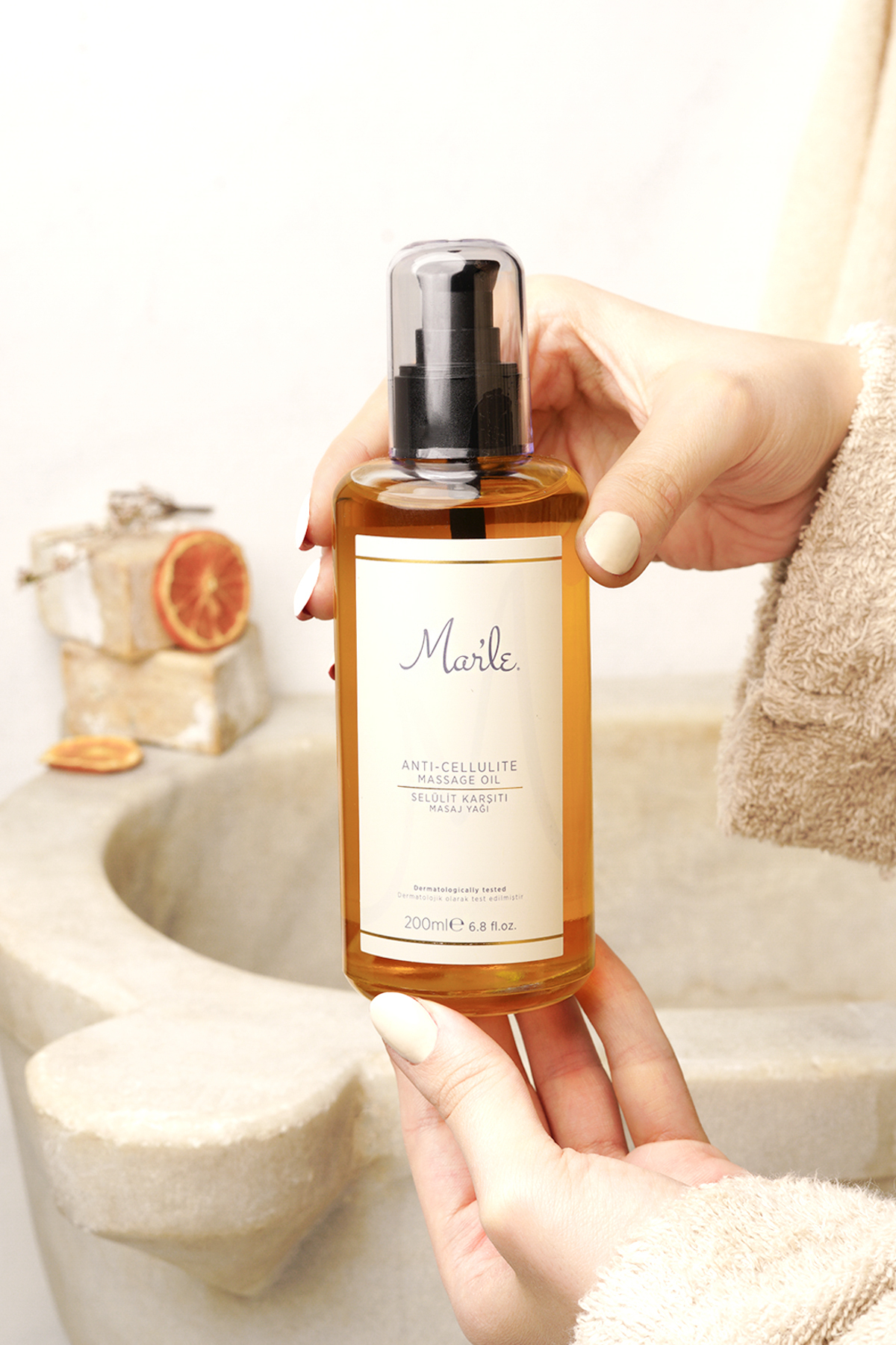 Mar’le Selülit Karşıtı Masaj Yağı 200 ML — 8683574400029 — تصویر 6 از 7