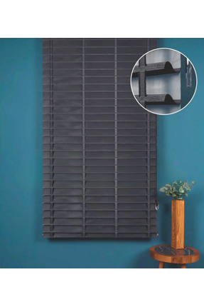 YS PERDE TASARIM Picasso Shadow Silüet Kumaş Jaluzi Store Perde, Alüminyum Ka...