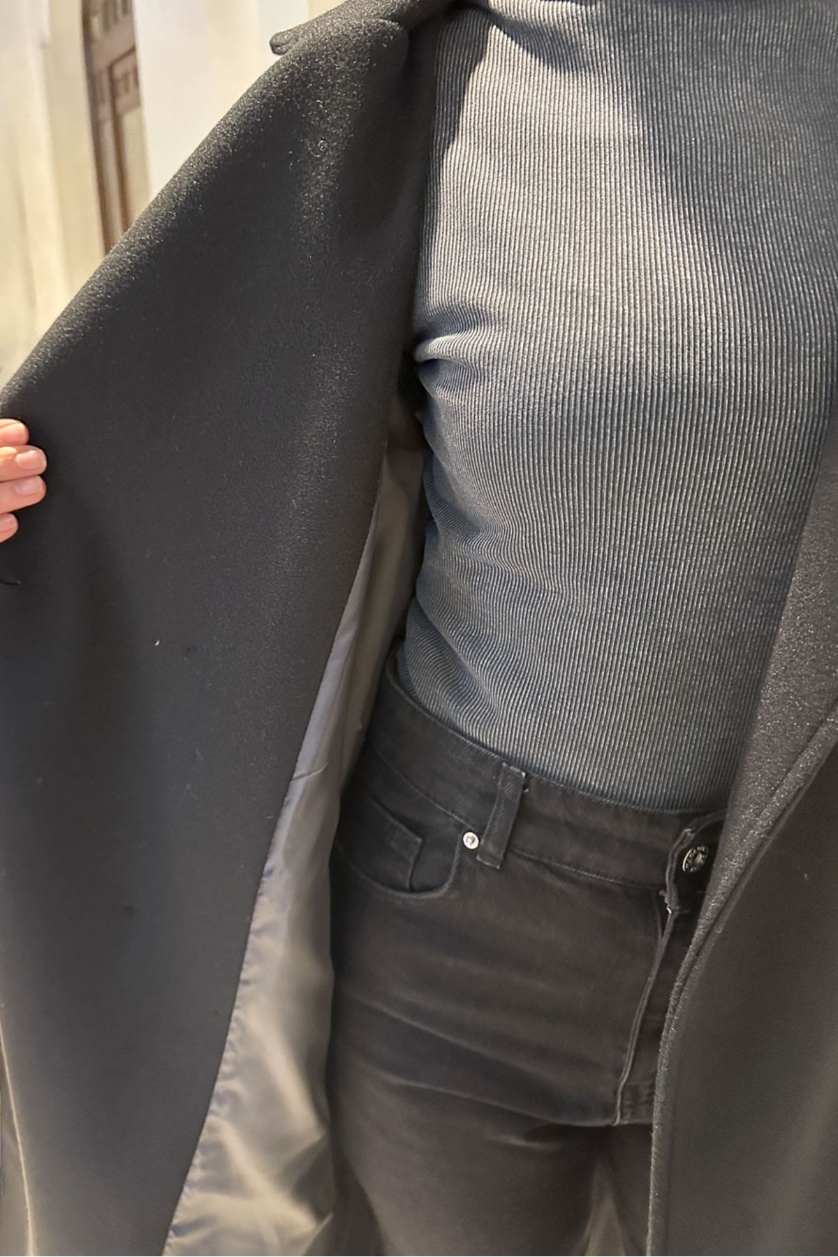 Ovn.  DualArm Kolu Triko Kaban - Siyah - Görsel 8