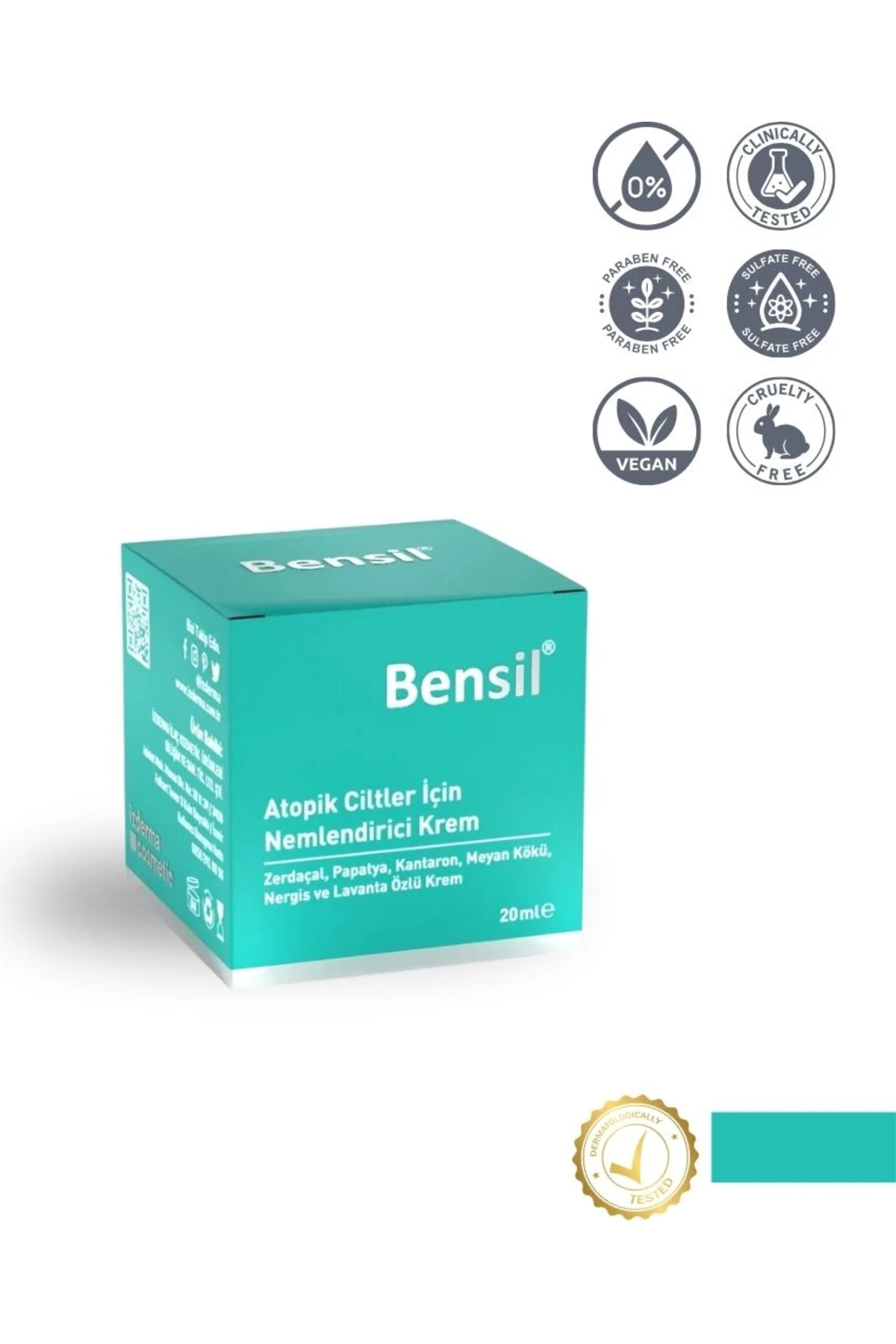 Atopik Ciltler Için Nemlendirici Krem 20 ml — İZKBSL01 — تصویر 3 از 4