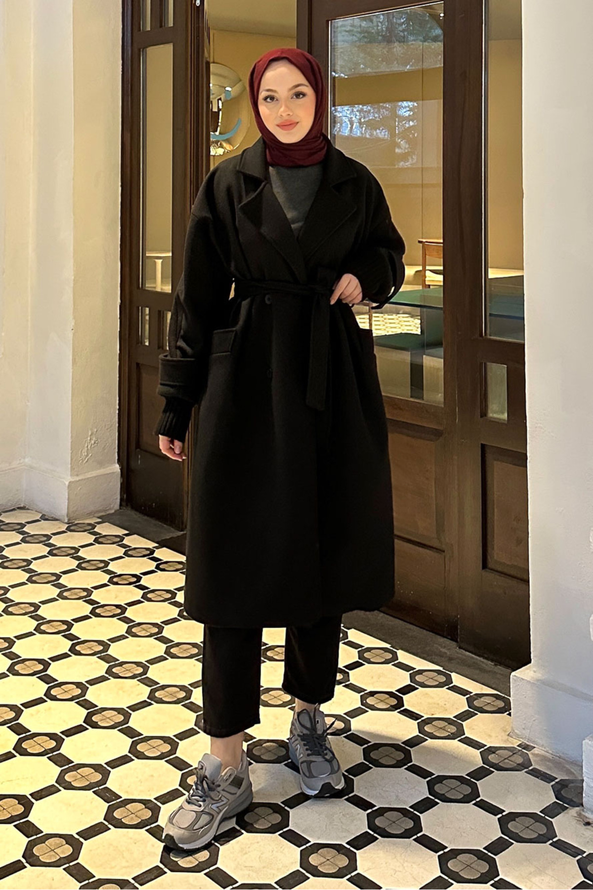 Ovn.  DualArm Kolu Triko Kaban - Siyah