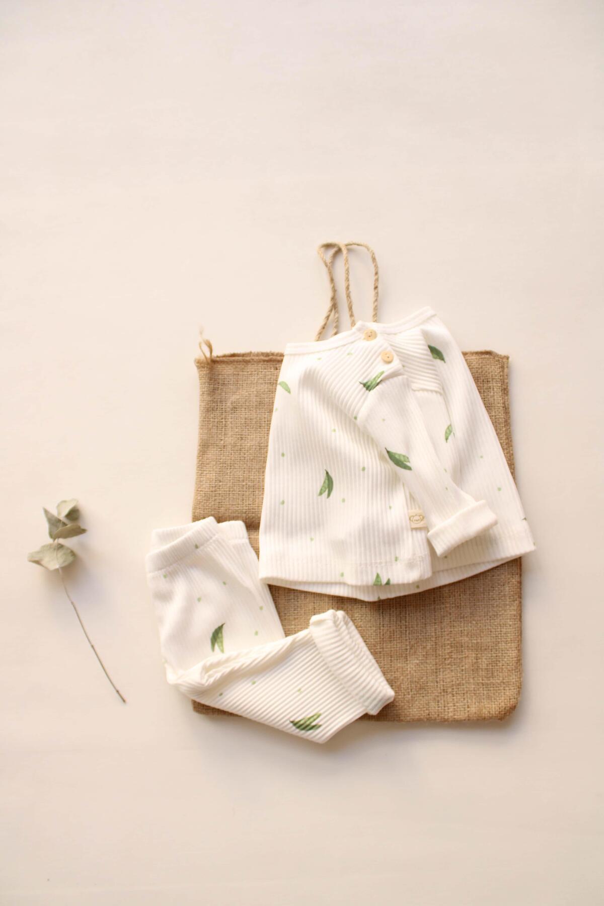 OhlalaKoala Sweet Pea Bebek Alt Üst Takım fotoğrafı 3 (önizleme)