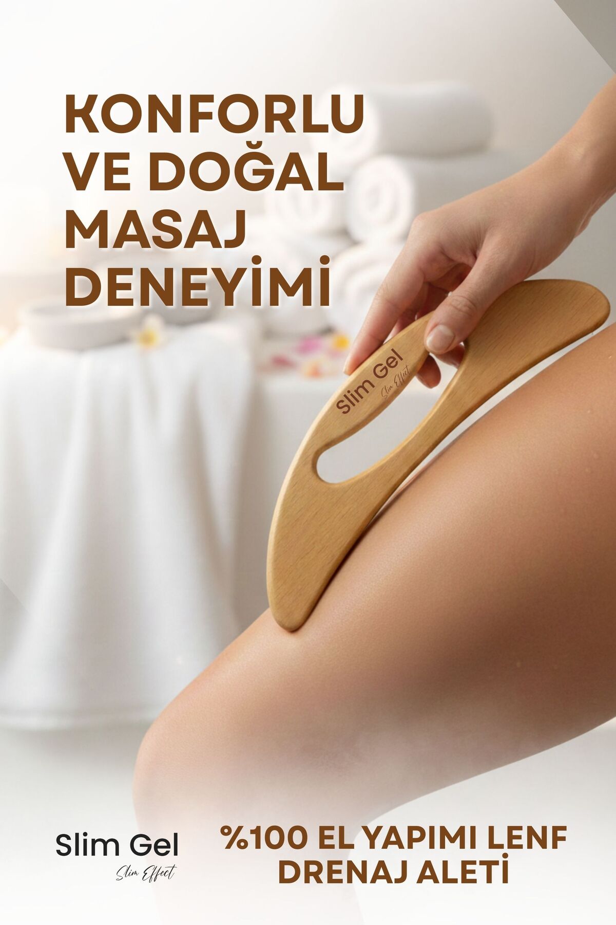 %100 Doğal Ahşap El Yapımı Lenf Masaj Aleti | Selülit Karşıtı Ahşap Masaj Aleti — slimtah — تصویر 6 از 7