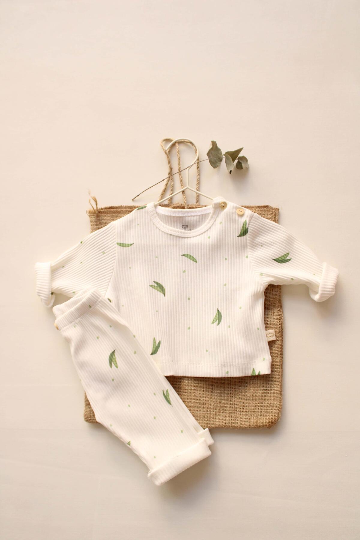 OhlalaKoala Sweet Pea Bebek Alt Üst Takım fotoğrafı 4 (önizleme)