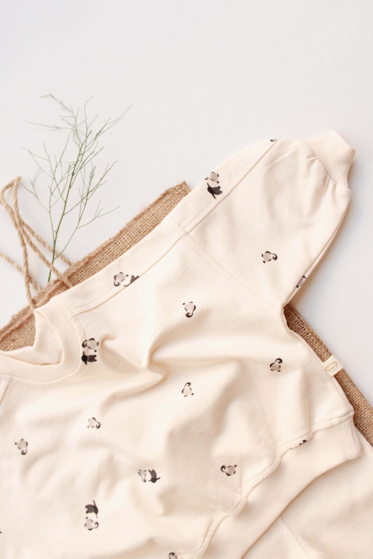 OhlalaKoala Penguen Bebek Alt Üst Takım fotoğrafı 3 (önizleme)