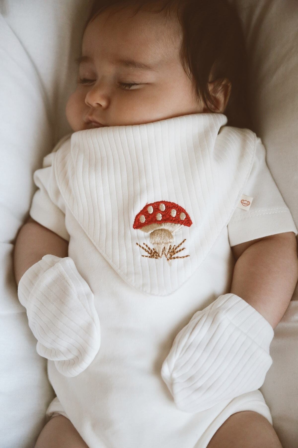 OhlalaKoala 3lü Nakışlı Önlük Model 1 fotoğrafı 6 (önizleme)