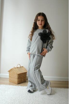 jeliboomkidswear Jeliboom Kız Çocuk Eşofman takımı - 2 İplik Kumaş