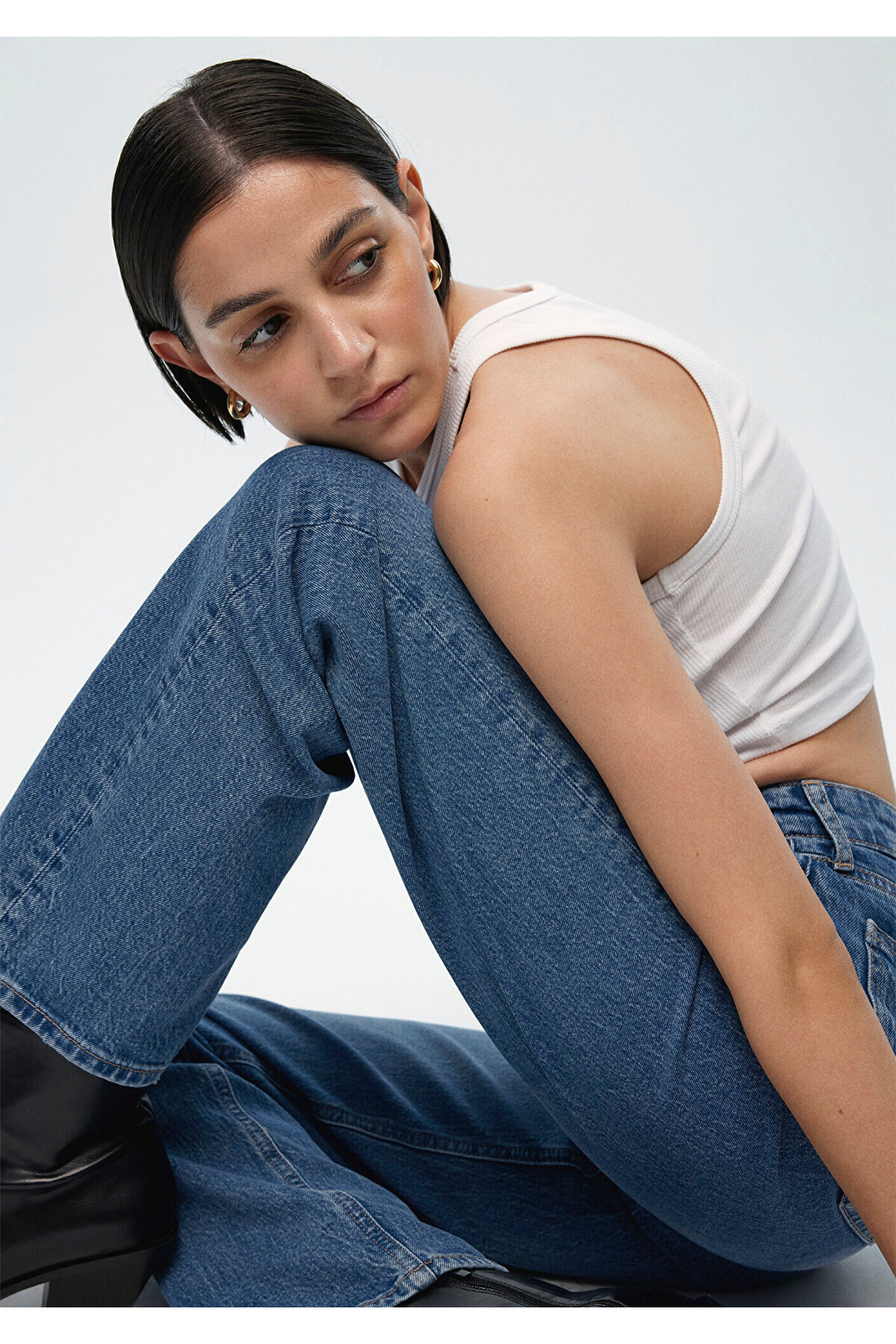 Mavi  Sky Classic Denim Indigo Mavisi Jean Pantolon 1010627-87211 - Görsel 5