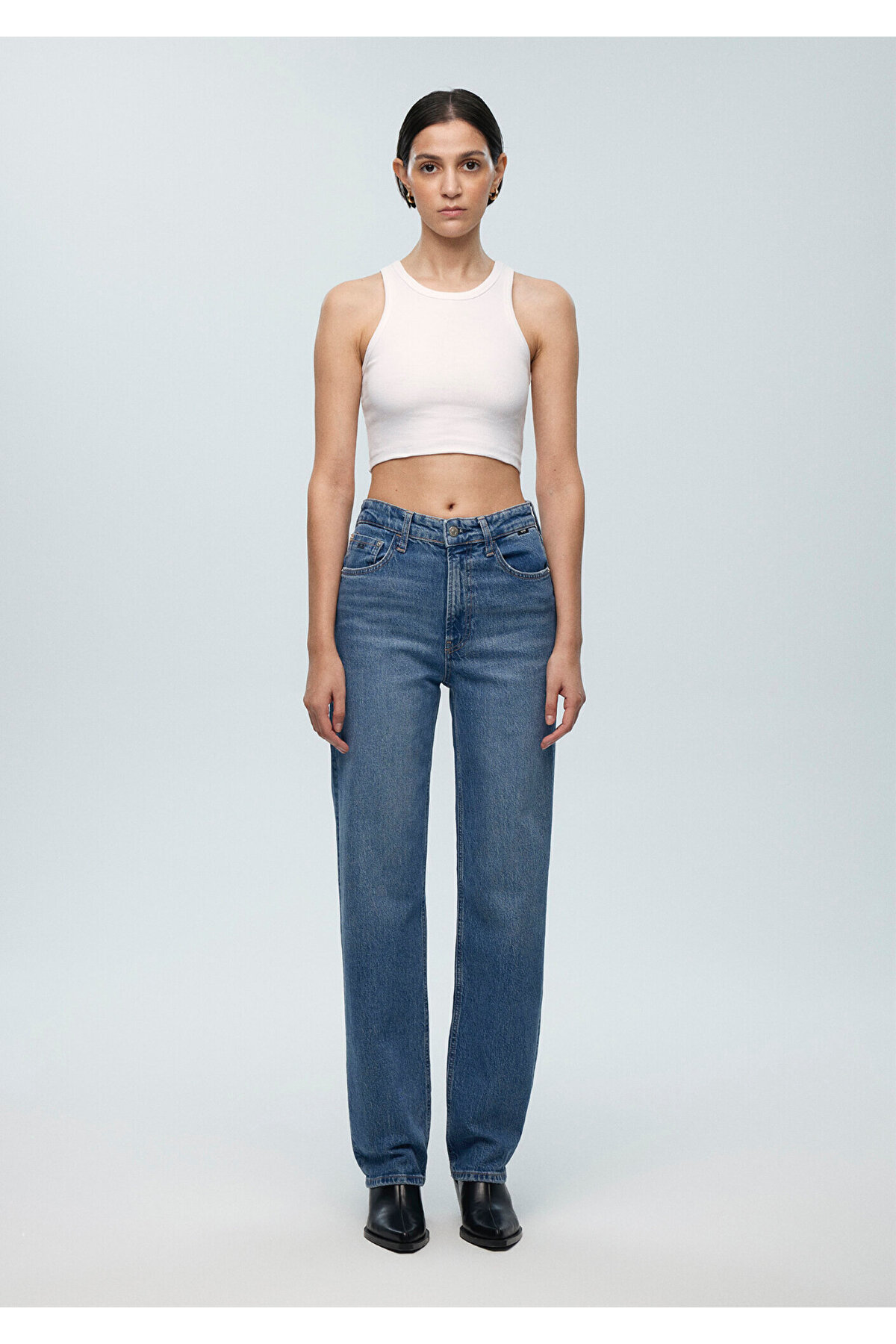 Mavi  Sky Classic Denim Indigo Mavisi Jean Pantolon 1010627-87211 - Görsel 7