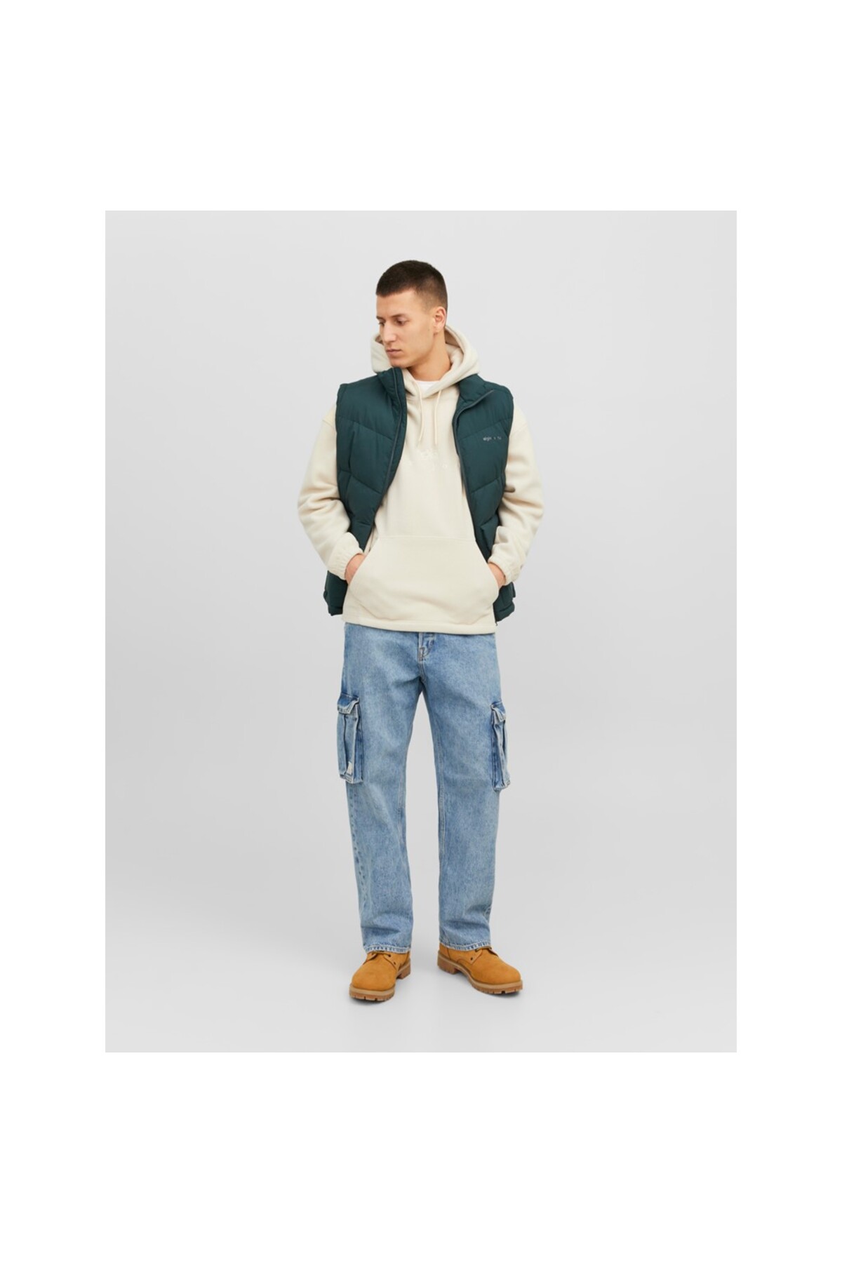 سویشرت مردانه راسته آستین بلند | جک اند جونز Jack & Jones 12242470 - تصویر 6