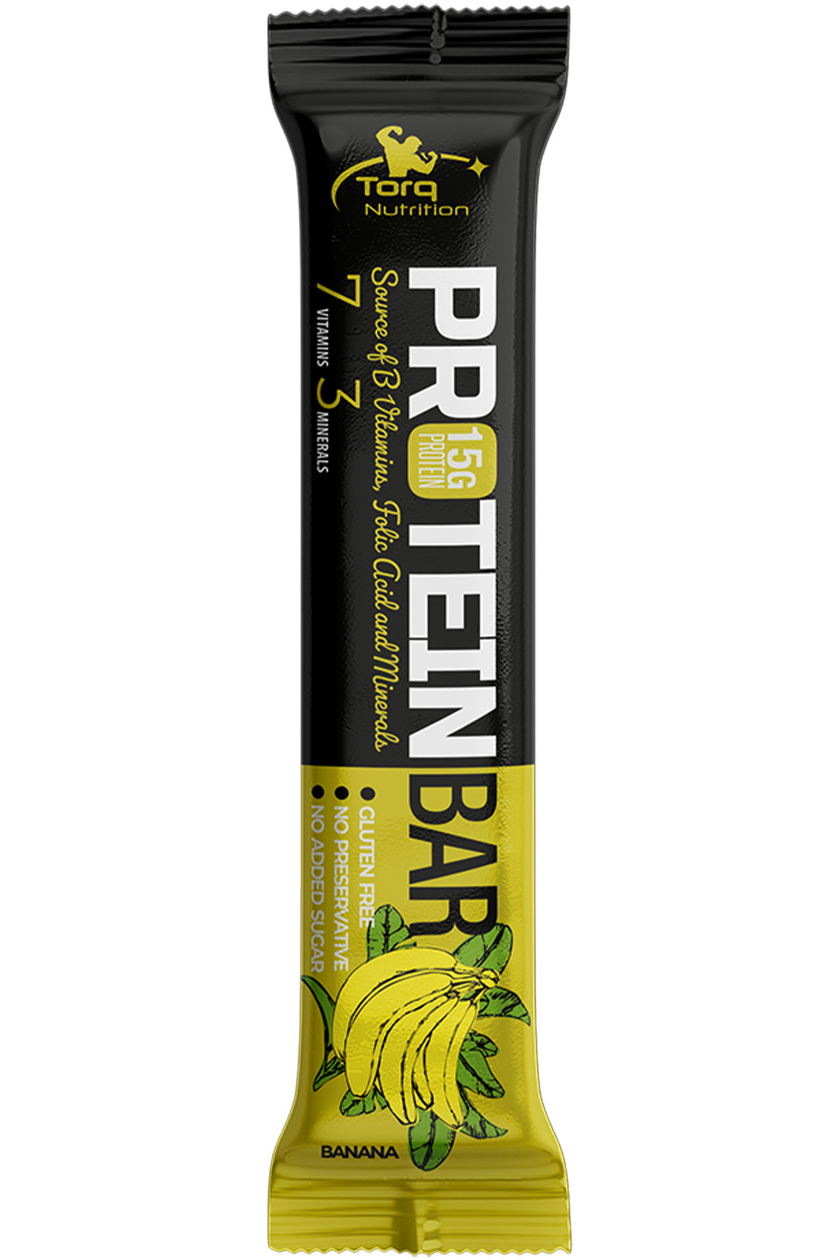 Torq Nutrition Protein Bar Muz 50 gr (1 ADET) - Fiyatı, Yorumları