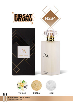 Maa Althahab N234 Şekerli Kadın Parfümü 50ML