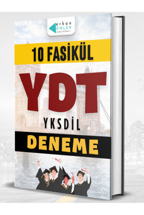 Erkan Önler Yayınları YDT-YKSDİL 10 ÖZGÜN FASİKÜL DENEME