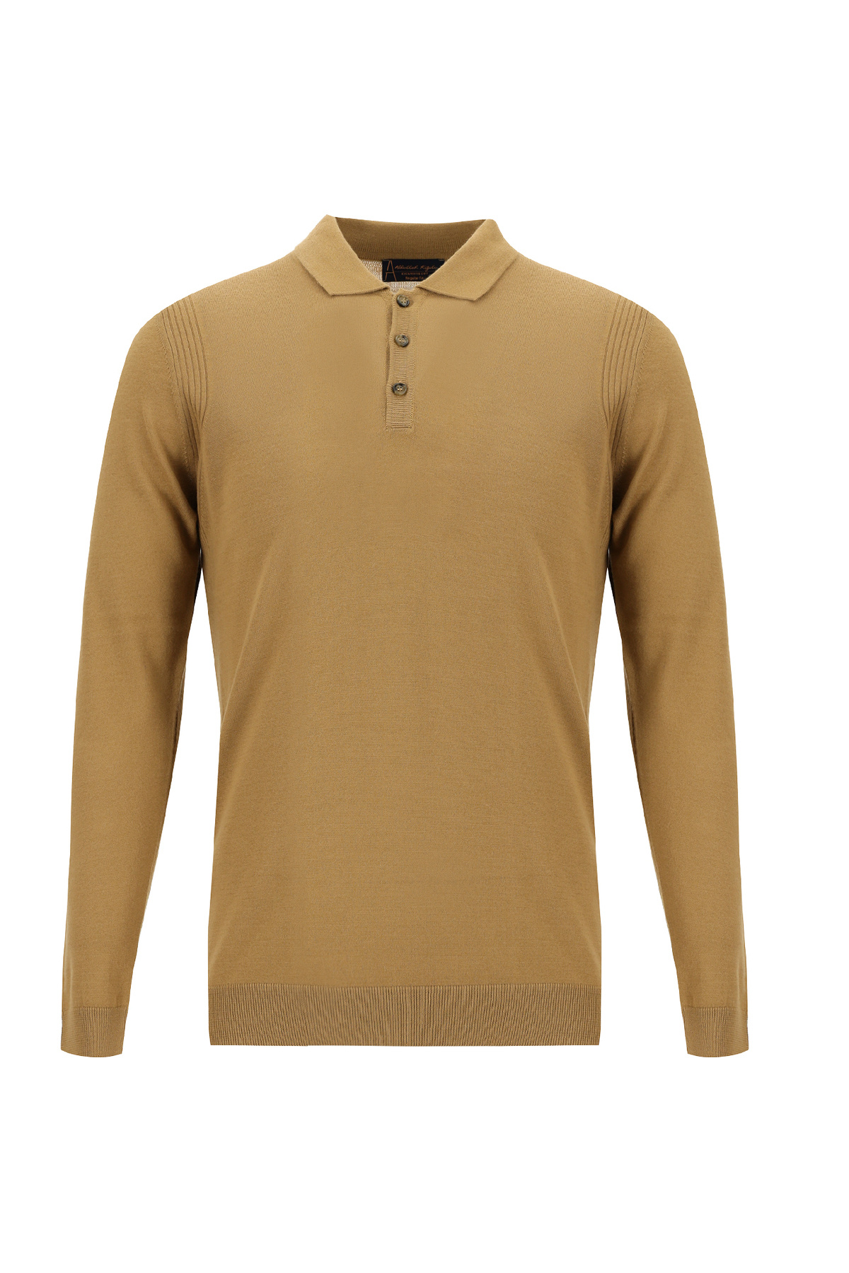 کیگیلی ژاکت بافتنی پشمی یقه پولو معمولی