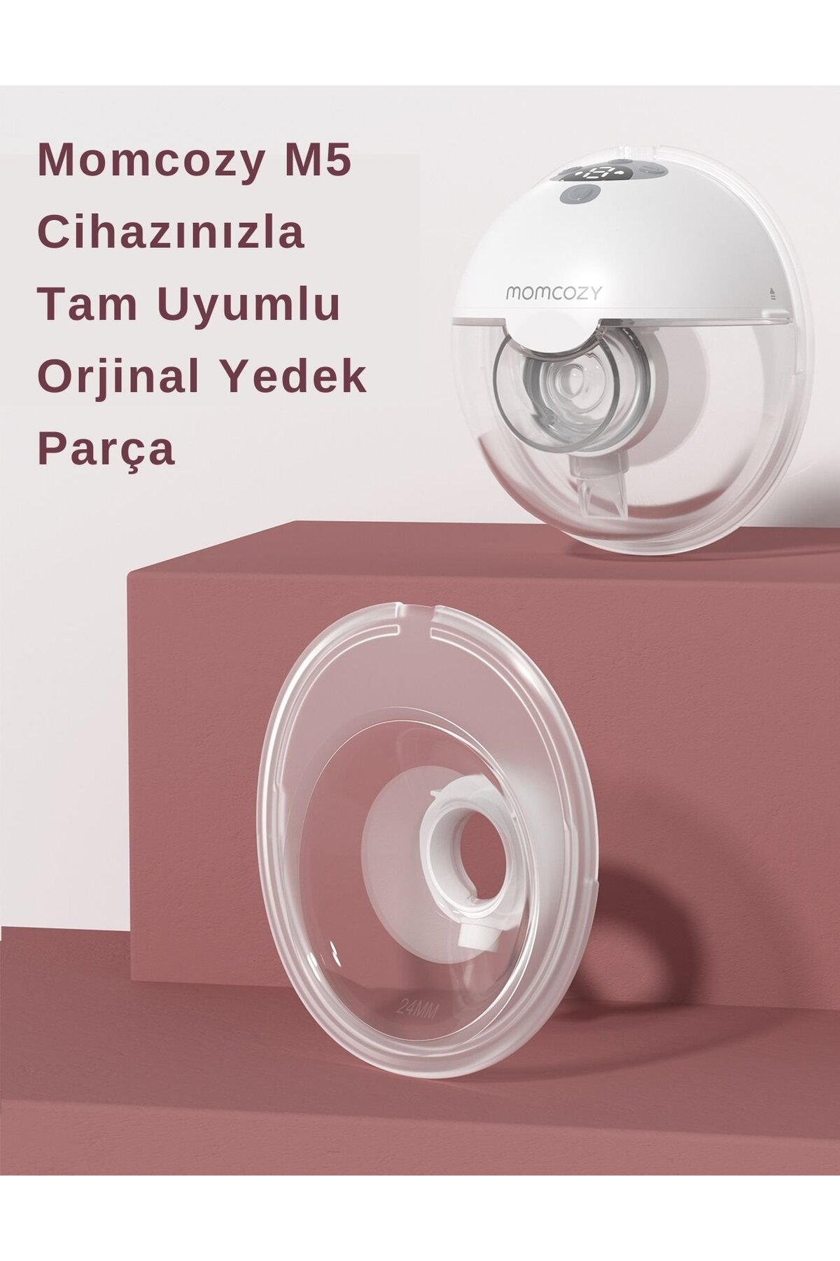 Momcozy 24 mm Flanş ( M5 ) fotoğrafı 6 (önizleme)