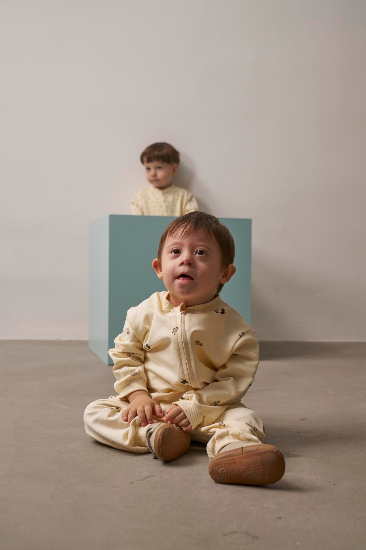 Oh La La Koala For Little Ones Little Penguin Fermuarlı Baby Tulum fotoğrafı 4 (önizleme)