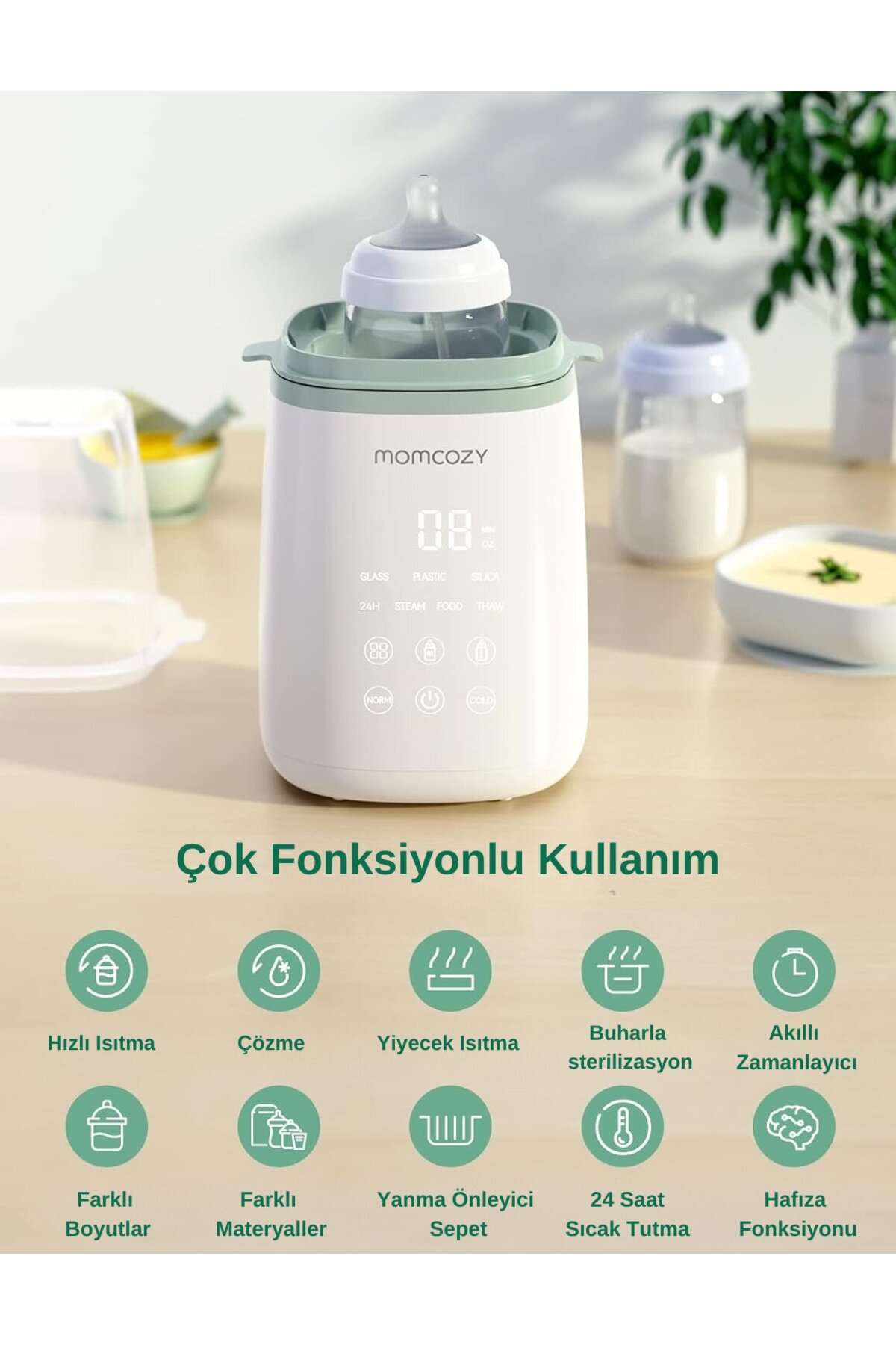 Momcozy Biberon Isıtıcı fotoğrafı 6 (önizleme)
