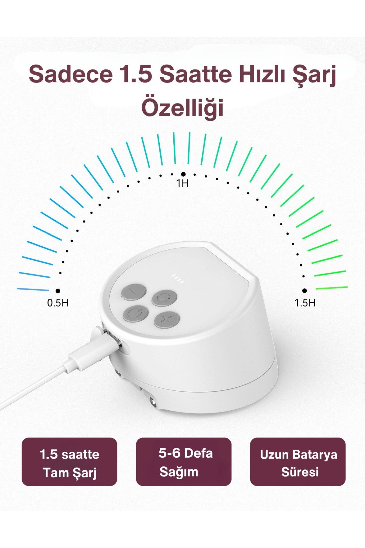 Momcozy S12 Pro elektrikli göğüs pompası, Rahat Çift Sızdırmaz Flanş fotoğrafı 7 (önizleme)