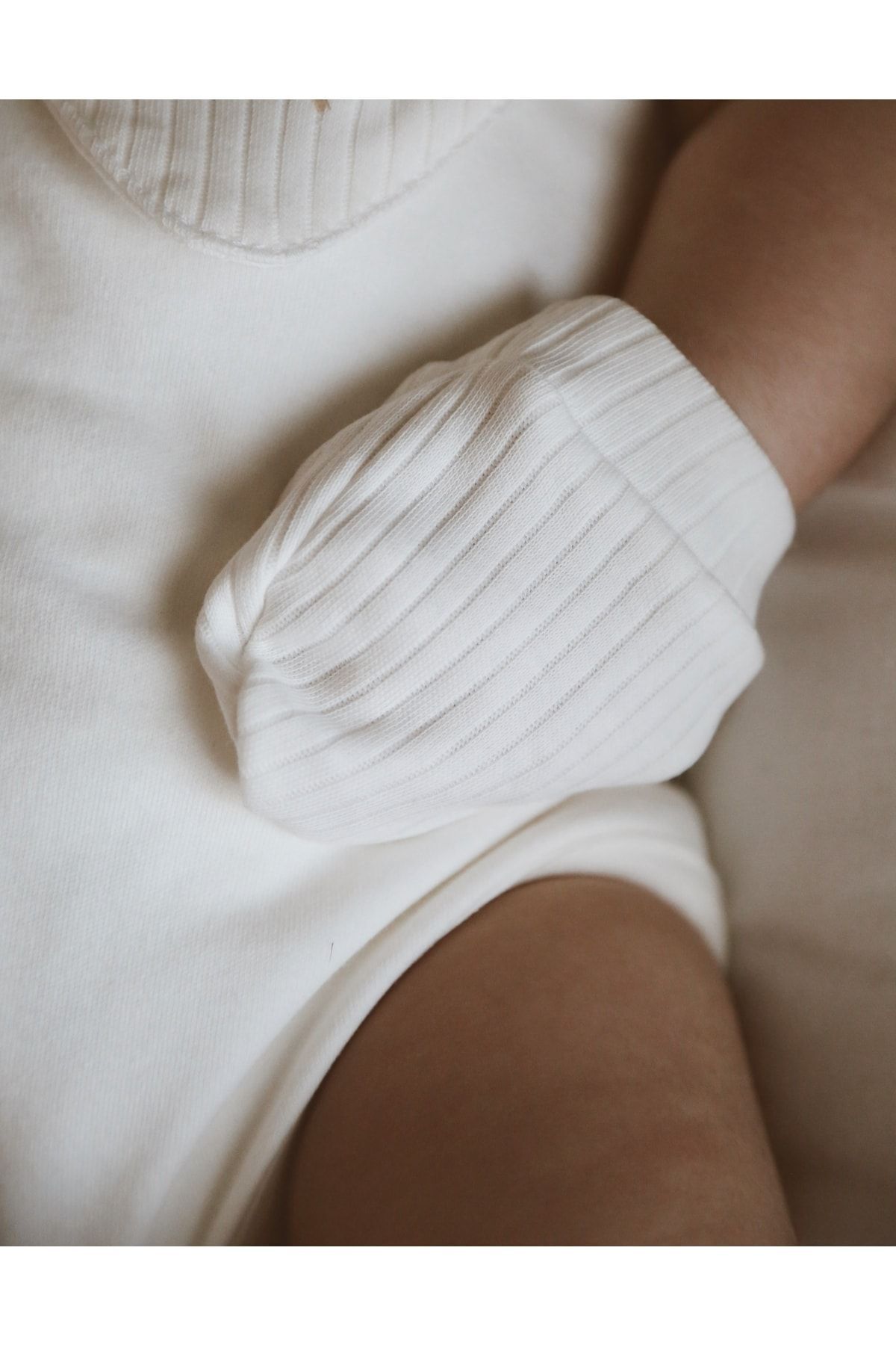 OhlalaKoala 3lü Hardal-Krem-Beyaz Yenidoğan Eldiven Set Model 1 fotoğrafı 3 (önizleme)