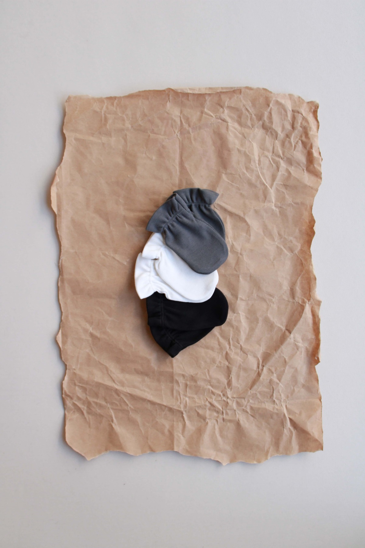 OhlalaKoala 3lü Beyaz-antrasit-siyah Yenidoğan Eldiven Set Model 7 fotoğrafı 5 (önizleme)