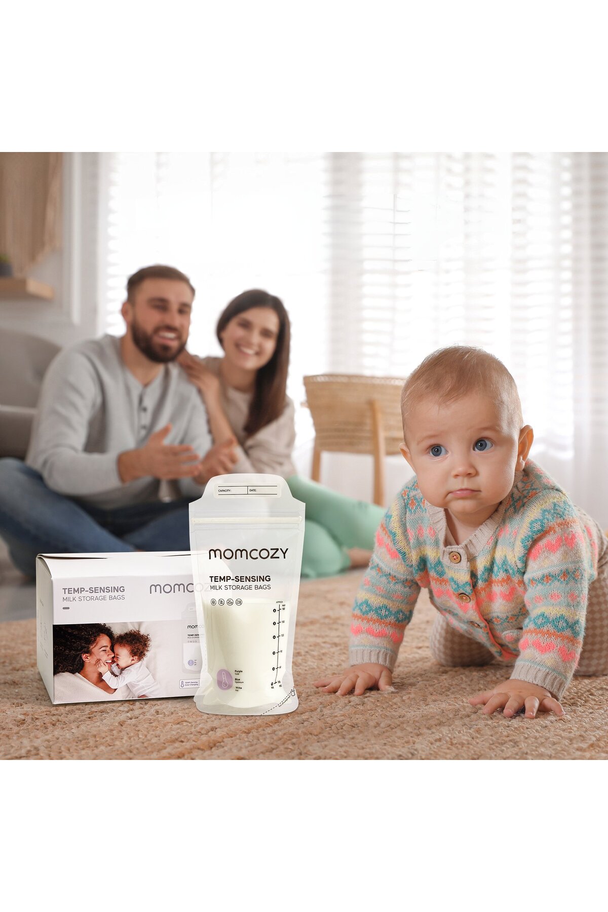 Momcozy Süt Saklama Poşeti ( 50 Adet ) fotoğrafı 6 (önizleme)