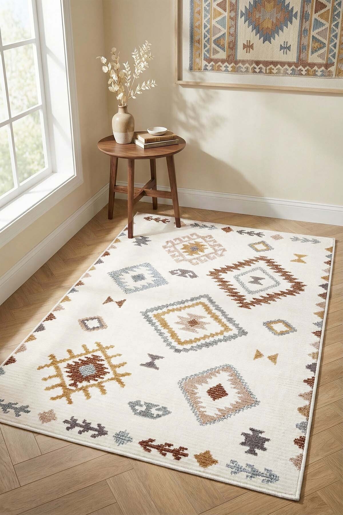 West Home Ψηφιακή εκτύπωση Πλενόμενη αντιολισθητική βάση Χαλί κουζίνας Χαλί σ...