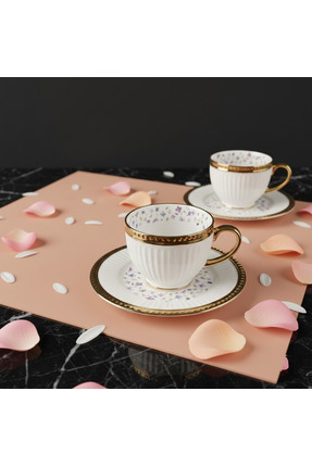 Sigma 6'lı porselen kahve fincanı