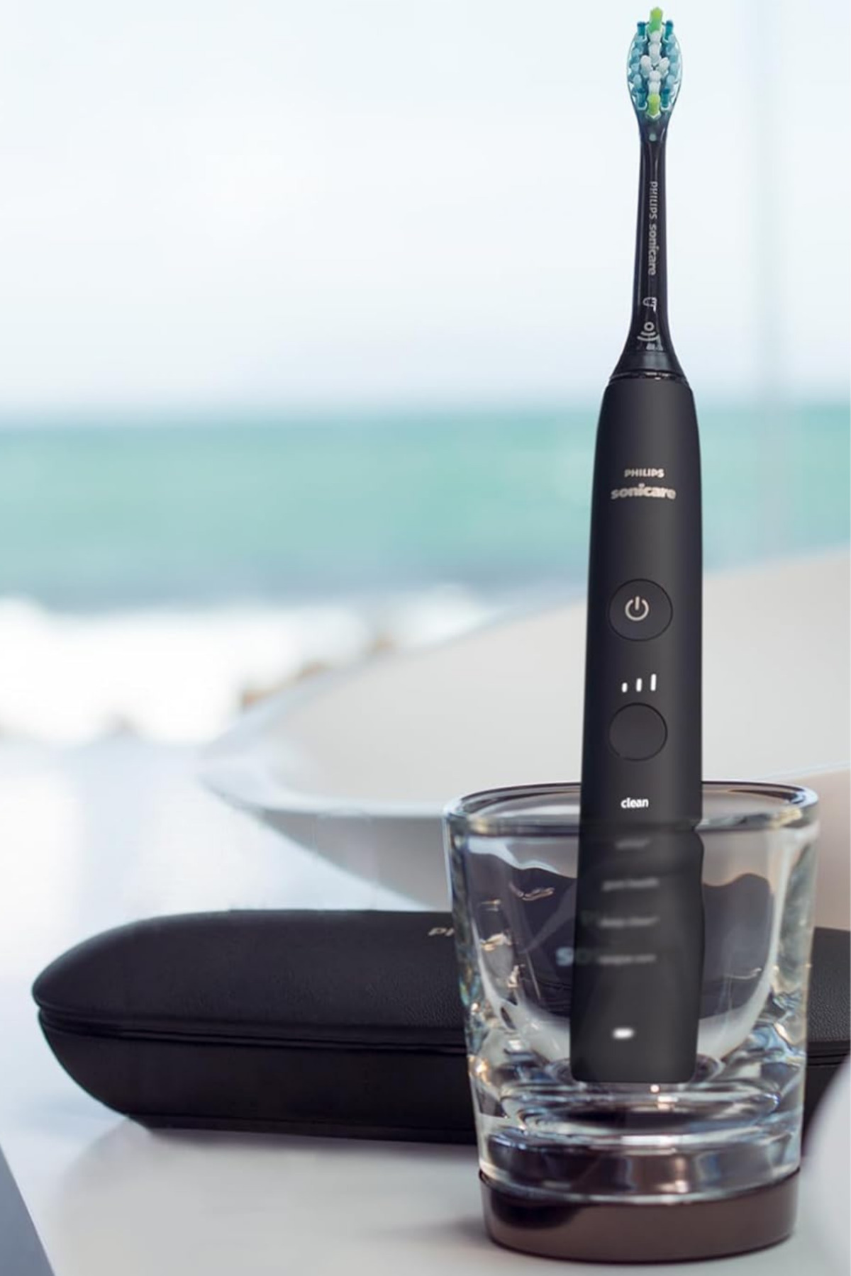 ［新品］Philips Sonicare 9000 DiamondClean Philips Sonicare DiamondClean 9000 Şarjlı Diş Fırçası, 4 Temizlik