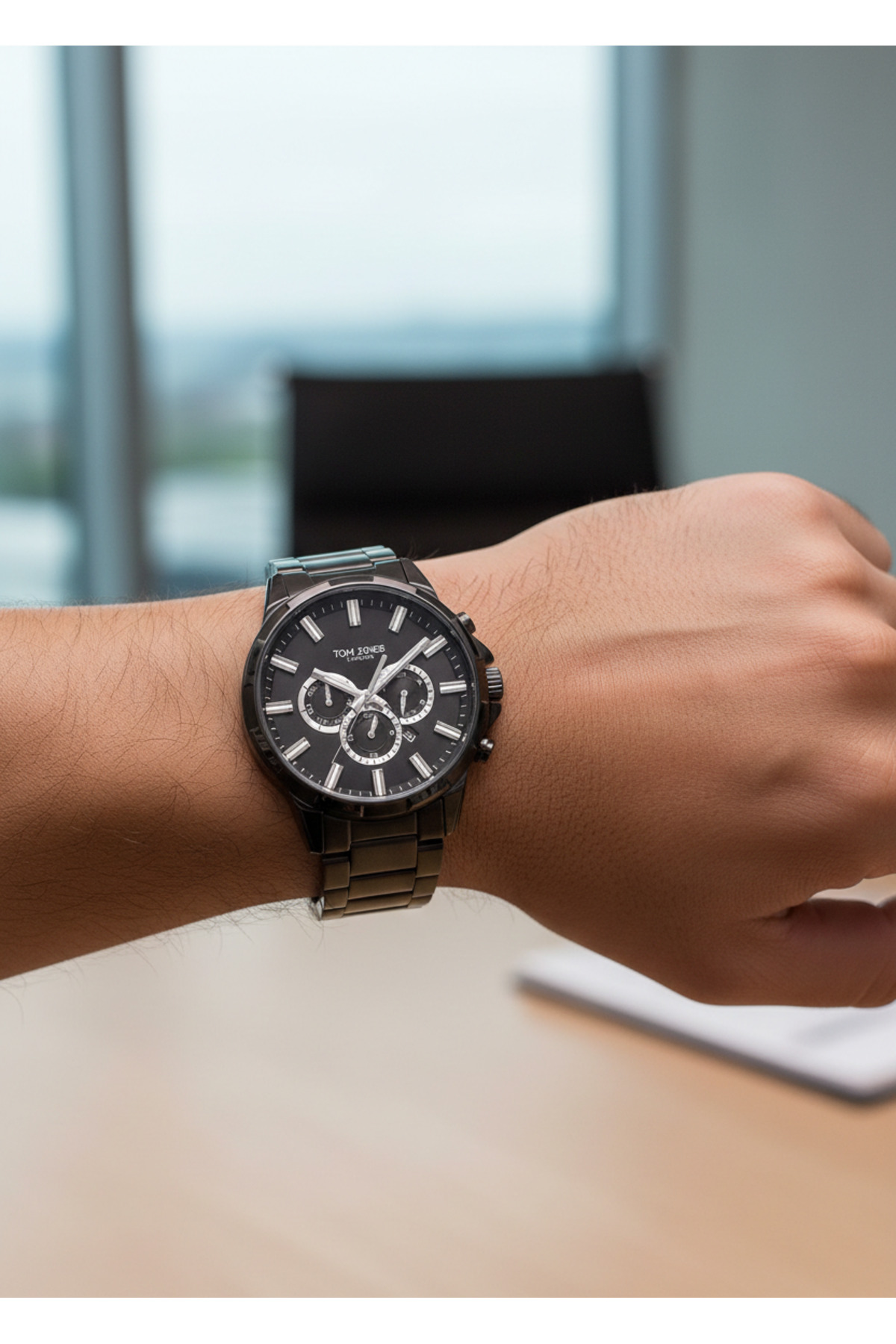Tom Jones London Erkek Saati Lüks & Dinamik Tasarım TJ-10003-1