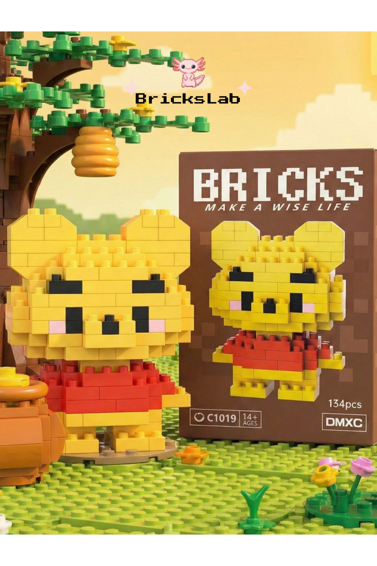 Bricks Mini Disney Winnie the Pooh 3D Puzzle Figürü - Fiyatı