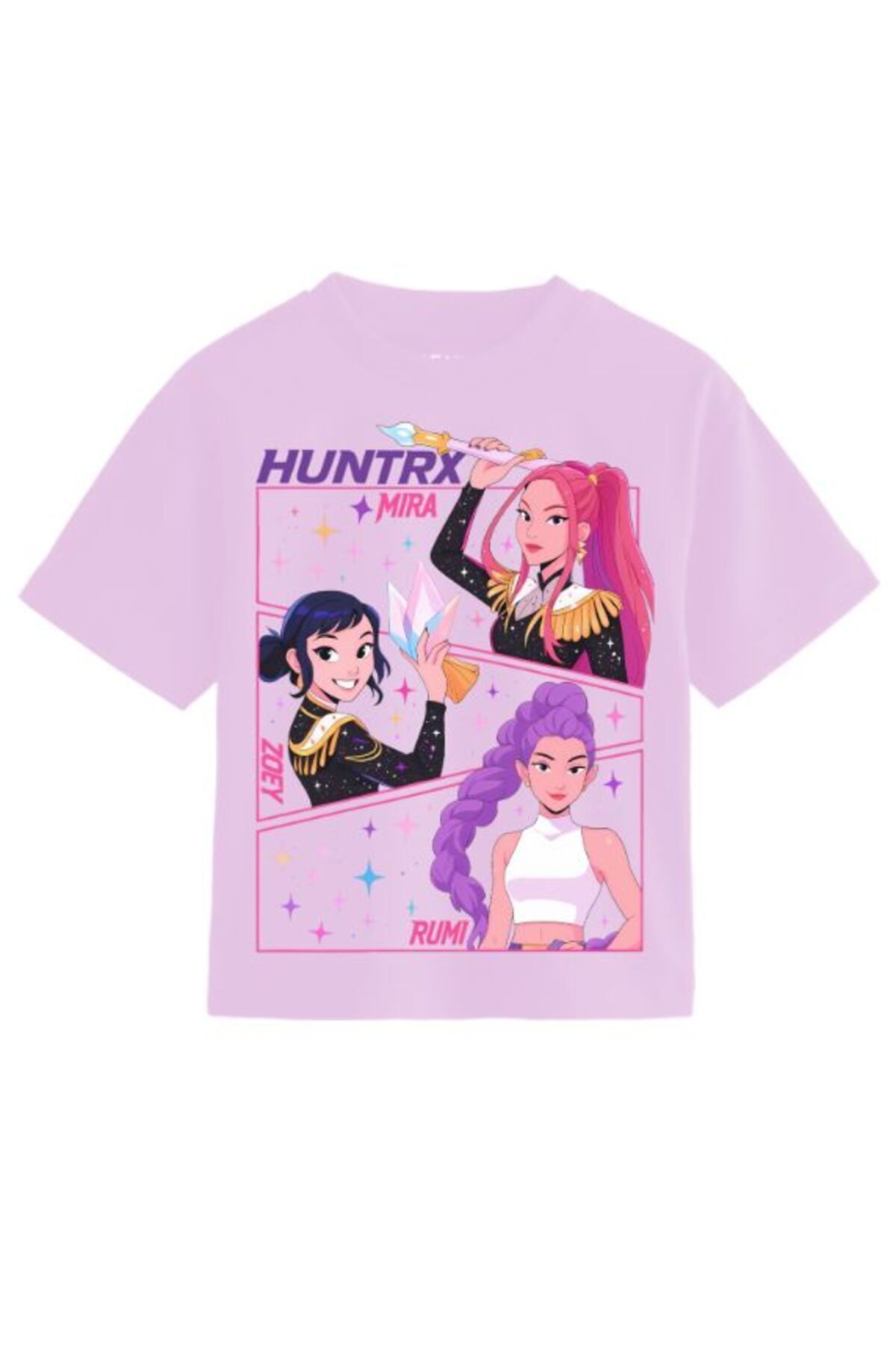 ROLY 100% βαμβακερό T-shirt, KPop Huntrix Demon Hunters