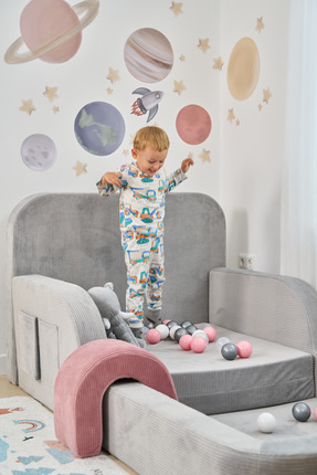 GOOD NİGHT Funbed Yeni Nesil Montessori Çocuk Yatağı & Oyun Alanı Yıkanabilir...