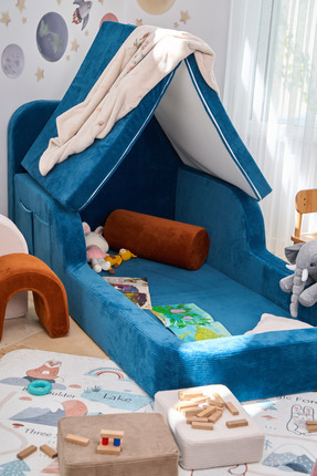 GOOD NİGHT Funbed Yatak Baza Başlık | Tamamen Sünger | Tek & Çift Kişilik Akt...