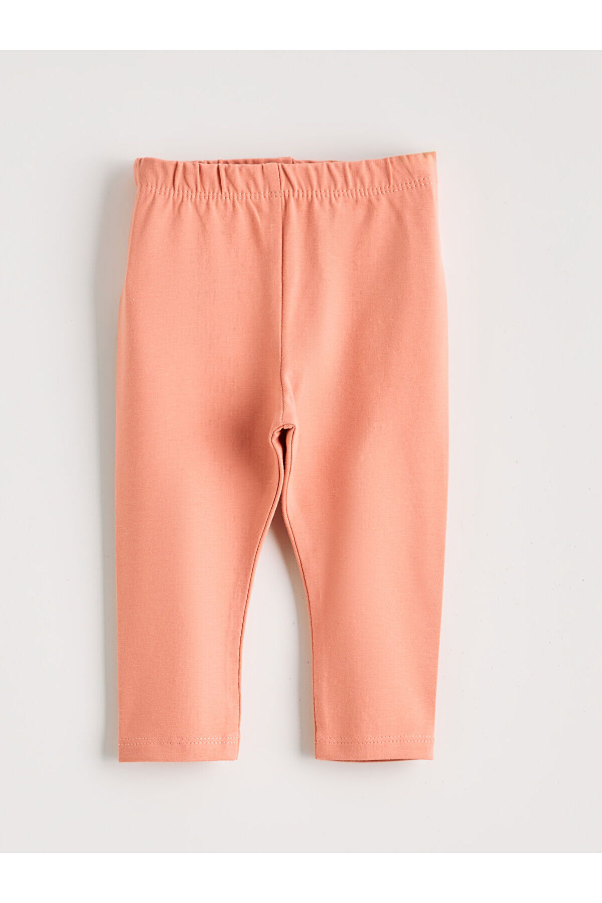LC Waikiki Elsiva Collection Bej Bebe Yaka Kız Bebek Çıtçıtlı Body Ve Tayt fotoğrafı 7 (önizleme)