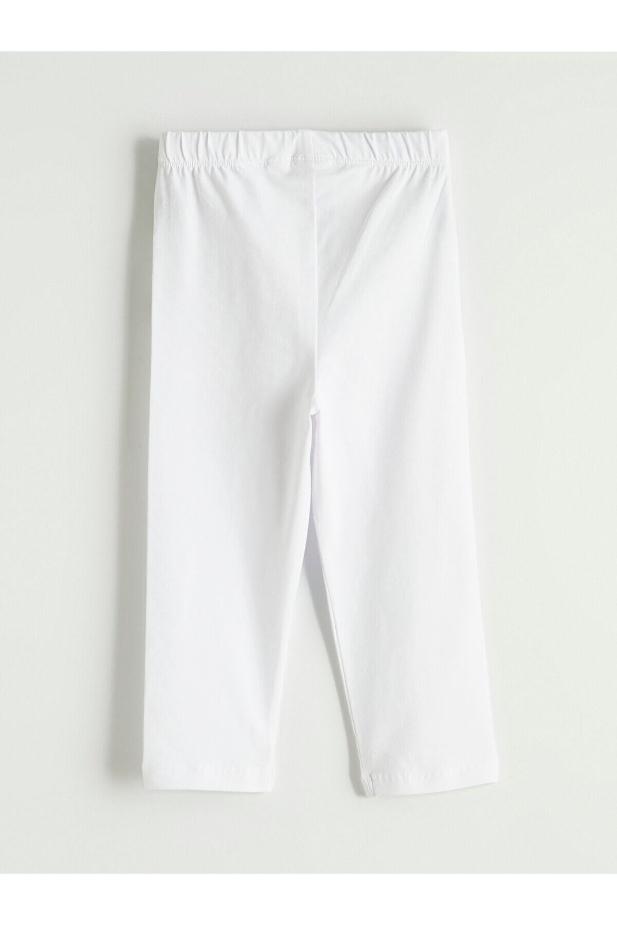 LC Waikiki M&B Collection Beyaz Basic Kız Çocuk Tayt fotoğrafı 3 (önizleme)