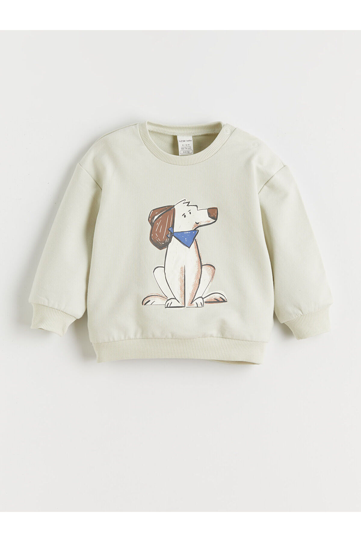 LC Waikiki Elsiva Collection Yeşil Baskılı Erkek Bebek Sweatshirt ve Eşofman Altı fotoğrafı 3 (önizleme)