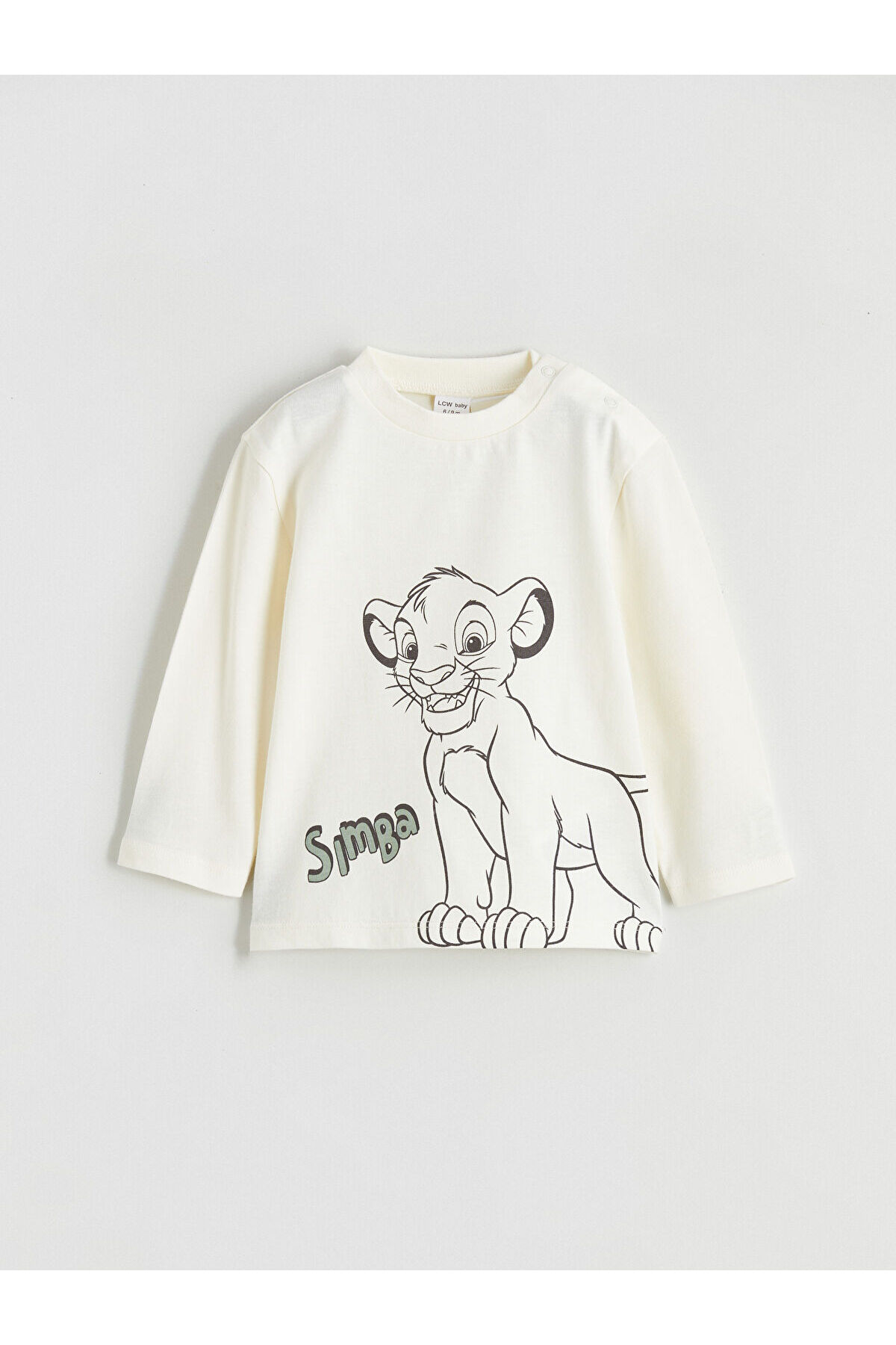 LC Waikiki Elsiva Collection Bej Aslan Kral Baskılı Erkek Bebek Sweatshirt ve Pantolon fotoğrafı 4 (önizleme)