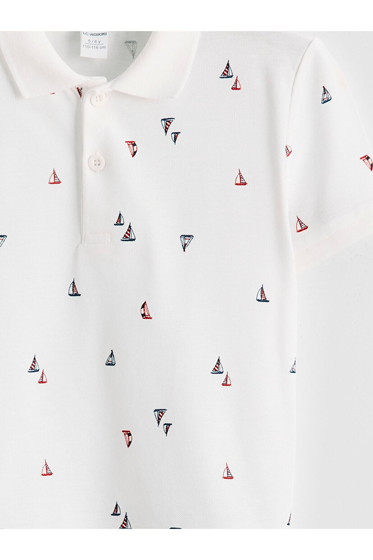 LC Waikiki Nevaa Collection Bej Polo yaka Erkek Çocuk Tişört ve Şort Takım fotoğrafı 6 (önizleme)