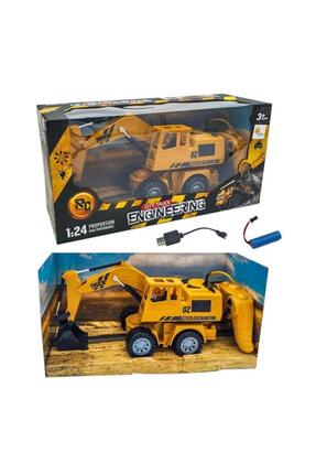 NW NessiWorld Duman Uzaktan Kumandalı Iş Makinesi 1:24 5 Fonksiyonlu Dmnht059