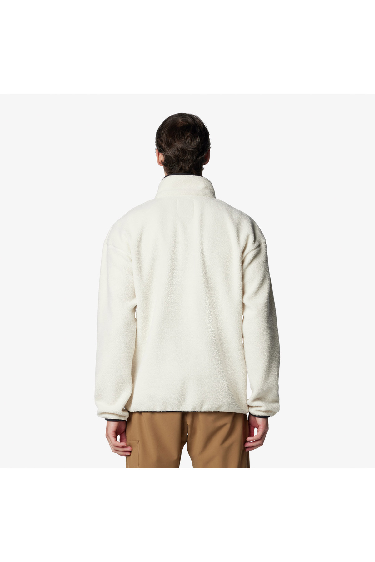 Columbia Helvetia II Half Snap Fleece Erkek Bej Outdoor Sweatshirt