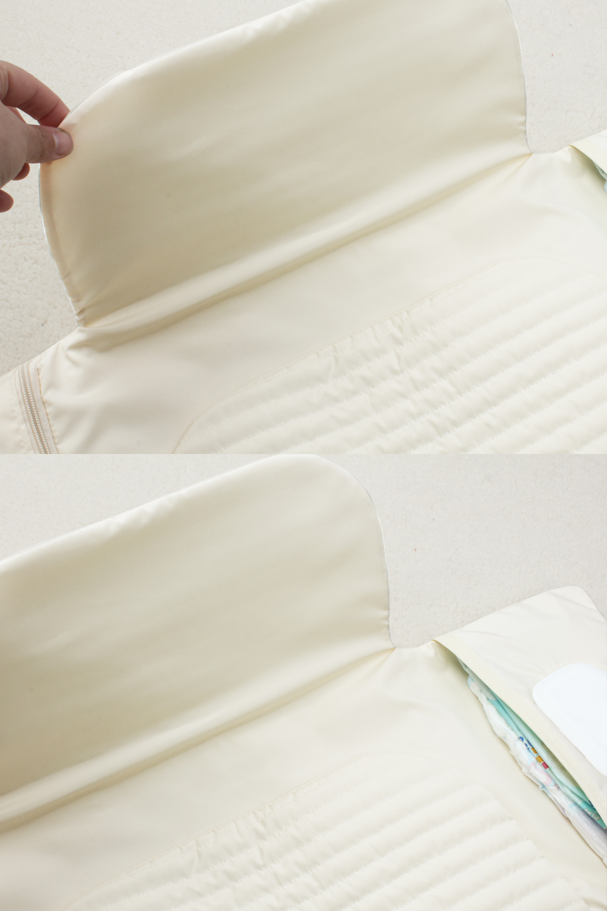 Modakids Bebek Alt Açma Minderi Alt değiştirme Pedi Örtüsü Taşınabilir Bakım Çantası Organizer Çanta fotoğrafı 3 (önizleme)