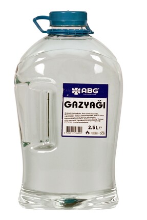 Abg Gazyağı 2,5 LT Motor Temizleme, Zincir Temizleme, Gaz sobası